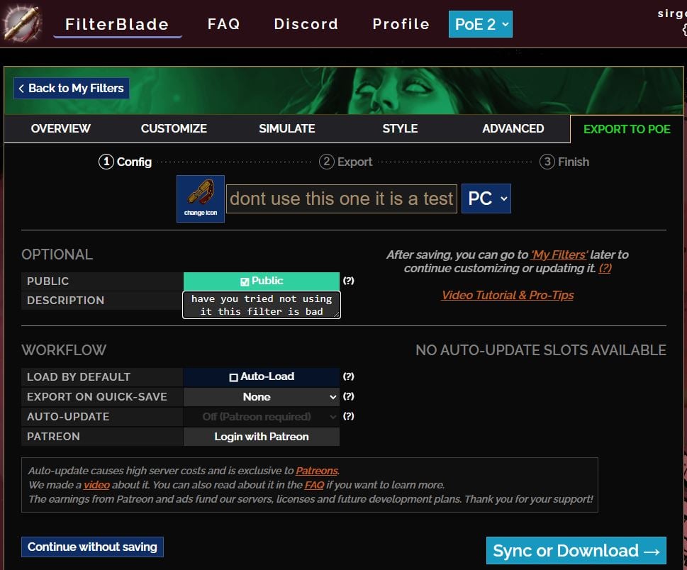 PoE 2 Loot Filter Guide (How to Use Filterblade)
